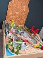 Trein tafel set, Kinderen en Baby's, Speelgoed | Houten speelgoed, Ophalen, Zo goed als nieuw, Overige typen