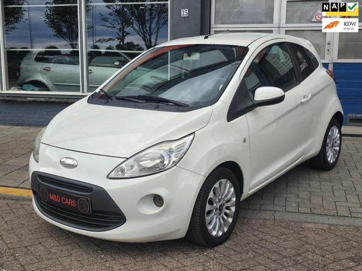 Ford Ka 1.2 Titanium AIRCO/ELEK RAMEN/NAP/ELEK SPIEGELS, Auto's, Ford, Bedrijf, Te koop, Ka, ABS, Airbags, Airconditioning, Boordcomputer
