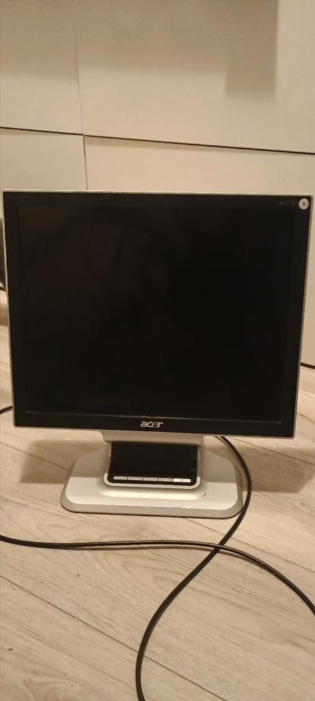 Acer monitor, Computers en Software, Monitoren, Gebruikt, 60 Hz of minder, DVI, Gaming, Kantelbaar, LED, Overige resoluties, Onbekend