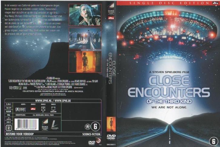 DVD Film: Close encounters of the third kind, Cd's en Dvd's, Dvd's | Science Fiction en Fantasy, Zo goed als nieuw, Science Fiction