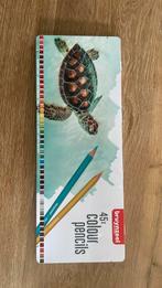 Bruynzeel Schildpad blik 45 kleurpotloden, Hobby en Vrije tijd, Ophalen of Verzenden, Zo goed als nieuw, Materiaal
