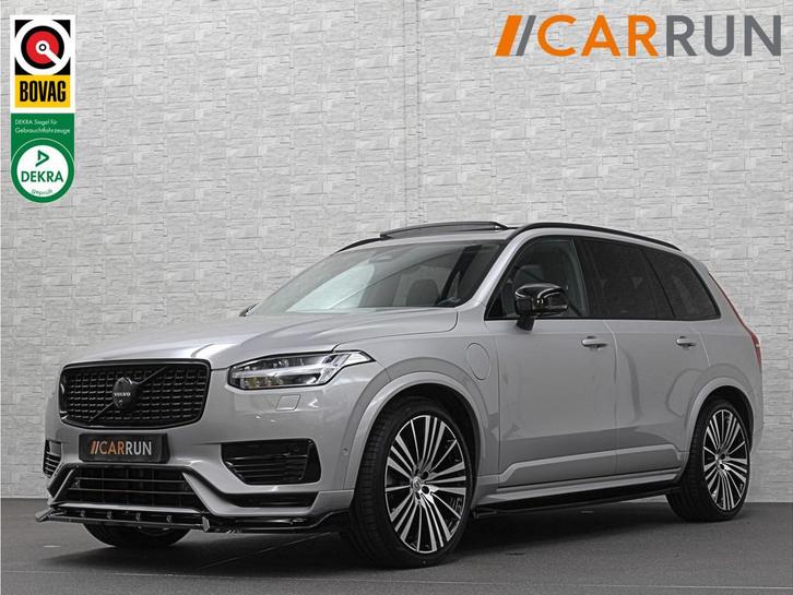 Volvo XC90 T8 455pk Long Range 7500km! AWD Plus Dark | Lucht, Auto's, Volvo, Bedrijf, Te koop, XC90, 360° camera, 4x4, Adaptive Cruise Control