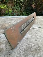 Brievenbusklep antiek messing art deco incl verzending, Ophalen, Zo goed als nieuw, Overige materialen