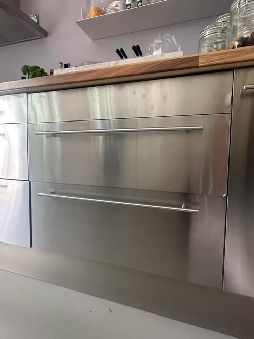 Gezocht Ikea rvs /aluminium ladenkast / fronten, Huis en Inrichting, Keuken | Keukenelementen, Gebruikt, Minder dan 100 cm, 50 tot 100 cm