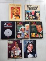 Marilyn Monroe,  the Rolling Stones, Michael Jackson, popmuz, Ophalen of Verzenden, Gelezen, Artiest