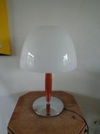 Artemide Menelao design : E.Gismondi tafellamp groot model, Ophalen, Gebruikt, 50 tot 75 cm, Glas