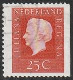 Nederland 1969 939aK Juliana 25c Rechts ong, Gest, Postzegels en Munten, Postzegels | Nederland, Verzenden, Na 1940, Gestempeld