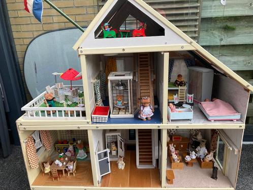 Selfmade vintage poppenhuis, Kinderen en Baby's, Speelgoed | Poppenhuizen, Gebruikt, Ophalen