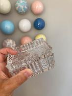 Asbakje en sigarettendoos in een kristal glas, Ophalen of Verzenden