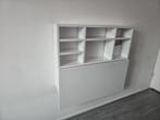 Wandbureau met opbergvakken, Ophalen, 50 tot 100 cm, Zo goed als nieuw, Minder dan 100 cm