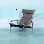 Minimalist design fauteuil 70s l Midcentury Strässle lounge, Huis en Inrichting, Fauteuils, Ophalen of Verzenden, Gebruikt, Metaal