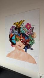 IXXI 60x80 cm Goed Blauw Butterfly Head, Ophalen of Verzenden