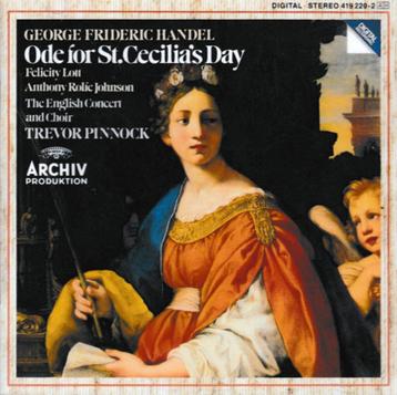 HANDEL Ode for St Cecilias day CD PINNOCK ARCHIV NIEUWSTAAT beschikbaar voor biedingen