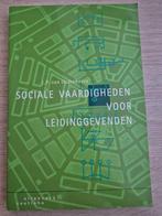 Sociale Vaardigheden voor Leidinggevenden - Van Oudenho, Ophalen of Verzenden, Gelezen, HBO, J.P. van Oudenhoven