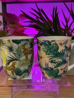 Patty Brard Tropical Jungle Ceramic Mugs (Set of 2), Huis en Inrichting, Keuken | Servies, Keramiek, Overige typen, Nieuw, Ophalen of Verzenden