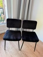 2x zwarte stoelen van karwei nog in perfecte staat, Huis en Inrichting, Stoelen, Ophalen, Zo goed als nieuw, Zwart, Twee