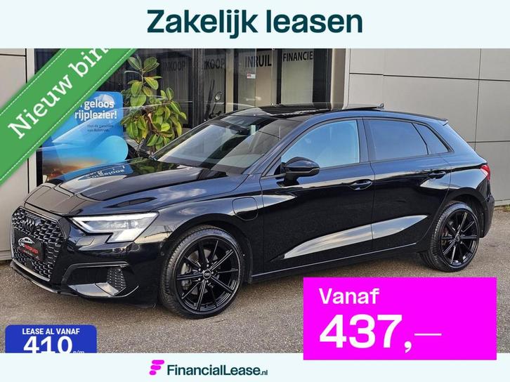 Audi A3 Sportback 40 TFSI e S Edition Panorama/B&O/Sfeer/Mat, Auto's, Audi, Bedrijf, Lease, Financial lease, A3, ABS, Achteruitrijcamera