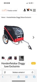 Doggy deluxe honden fietskar, Fietsen en Brommers, Ophalen, Zo goed als nieuw, Hondenkar