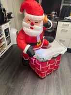 Opblaasbare grote kerstman, Ophalen of Verzenden, Zo goed als nieuw
