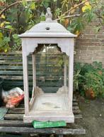 grote lantaarn met kap 78cm hoog, Huis en Inrichting, Ophalen, Gebruikt, Hout, 75 cm of meer