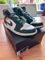 Nike Jordan 1 MID - Nobel Green Pollen white, Ophalen of Verzenden, Zo goed als nieuw