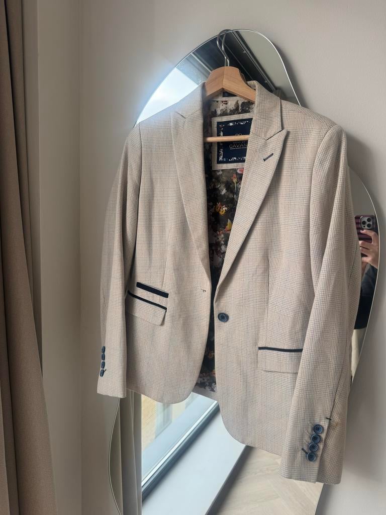 House of Cavani Beige Blazer Maat 38, Maat 38/40 (M), Beige, Ophalen of Verzenden, Jasje