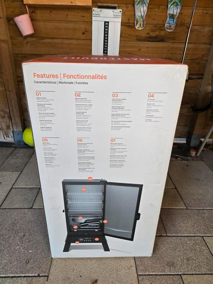 Masterbuilt 710 WiFi Digitale Roker, Tuin en Terras, Gasbarbecues, Nieuw, Ophalen of Verzenden