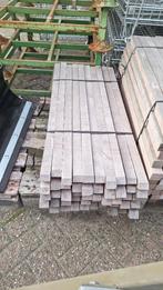 Massaranduba Hardhout hout houten paal balk palen 4x4x100 cm, Tuin en Terras, Palen, Balken en Planken, Ophalen, Palen, Nieuw