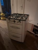 Vintage jaren 50 gasfornuis - Charmant en functioneel!, Witgoed en Apparatuur, Fornuizen, Ophalen, Gebruikt, Grill, 4 kookzones