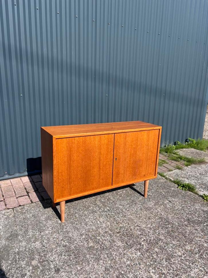 Vintage kastje tvmeubel, Huis en Inrichting, Kasten | Dressoirs, Gebruikt, 50 tot 100 cm, 25 tot 50 cm, Ophalen