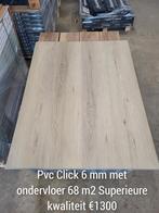 Pvc Click Pvc Klik 68 m2 6 mm Superieure kwaliteit, Ophalen of Verzenden, Nieuw, 50 tot 75 m²