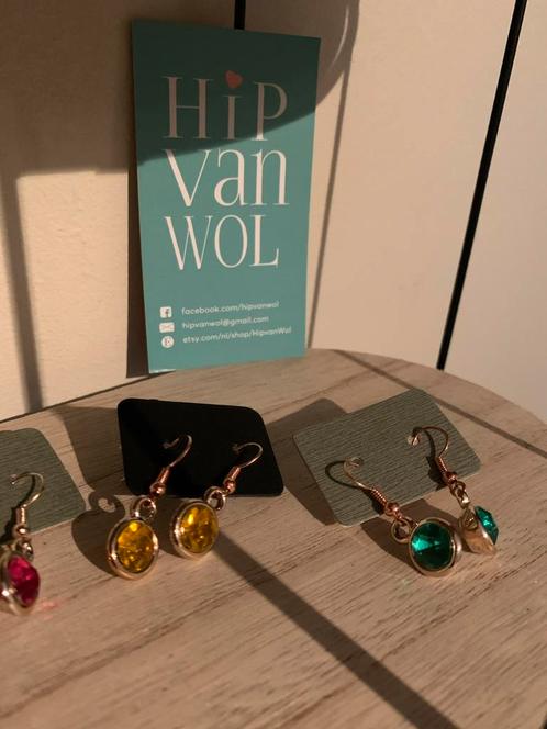 Oorbellen, Sieraden, Tassen en Uiterlijk, Oorbellen, Nieuw, Hangers, Overige materialen, Overige kleuren, Ophalen of Verzenden