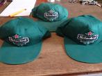 Heineken petjes. 3 Stuks. Nieuw., Ophalen of Verzenden, Nieuw, Kleding, Heineken