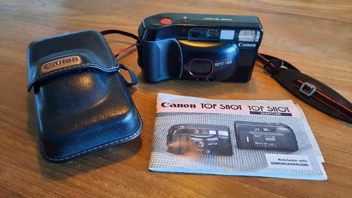 Canon Top Shot 35mm en Minolta Vectis 30, Audio, Tv en Foto, Fotocamera's Analoog, Zo goed als nieuw, Compact, Canon, Ophalen