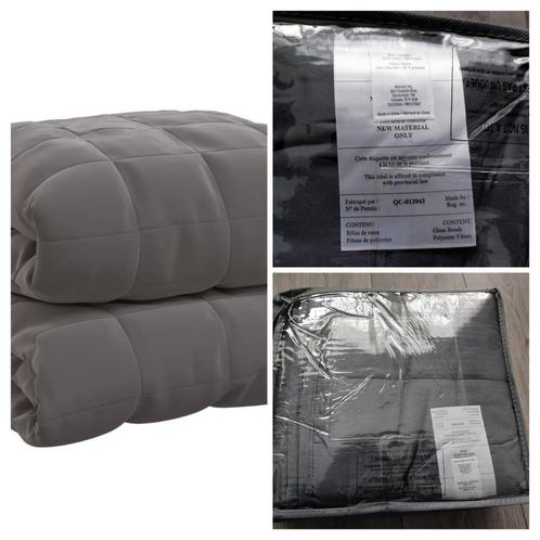 Verzwaringsdeken 122 x 183 lengte 6,8 kg nieuw 1 persoons, Huis en Inrichting, Slaapkamer | Beddengoed, Nieuw, Deken of Dekbed