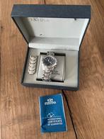 Festina Dameshorloge met Extra Schakels, Ophalen of Verzenden, Gebruikt, Staal, Polshorloge