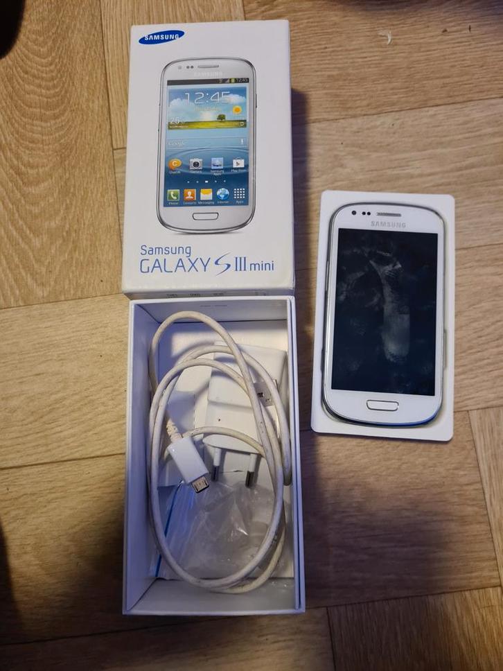 Samsung Galaxy S III Mini  Wit, Telecommunicatie, Mobiele telefoons | Samsung, Gebruikt, Overige modellen, 8 GB, Zonder abonnement