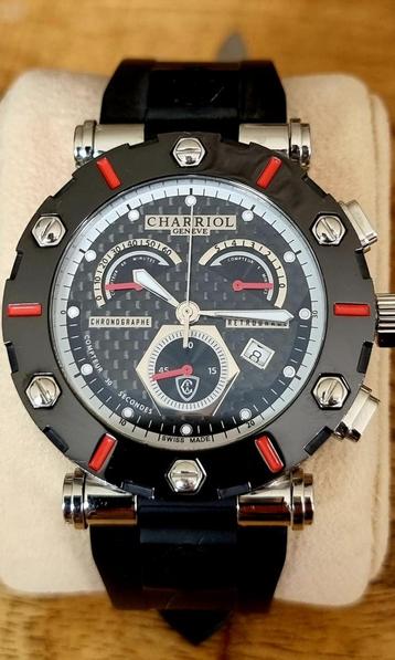 Charriol Rotonde RT42CR retrograde chronograph beschikbaar voor biedingen
