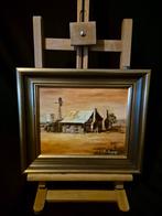 Landschap van gennip, Antiek en Kunst, Kunst | Schilderijen | Klassiek, Ophalen of Verzenden