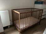 Sniglar noten kleur ledikant incl matras, Ophalen of Verzenden, Zo goed als nieuw, Ledikant