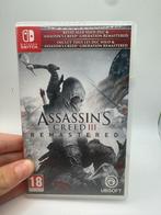 Assassin's Creed III Remastered - Nintendo Switch, Avontuur en Actie, Vanaf 18 jaar, Lenn hodes, 1 speler