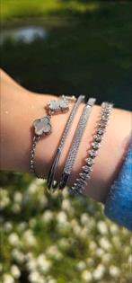 AFGEPRIJSD!💥 : zilveren Tennisarmband dames zilver 925, Nieuw, Ophalen of Verzenden, Nvt, Nvt