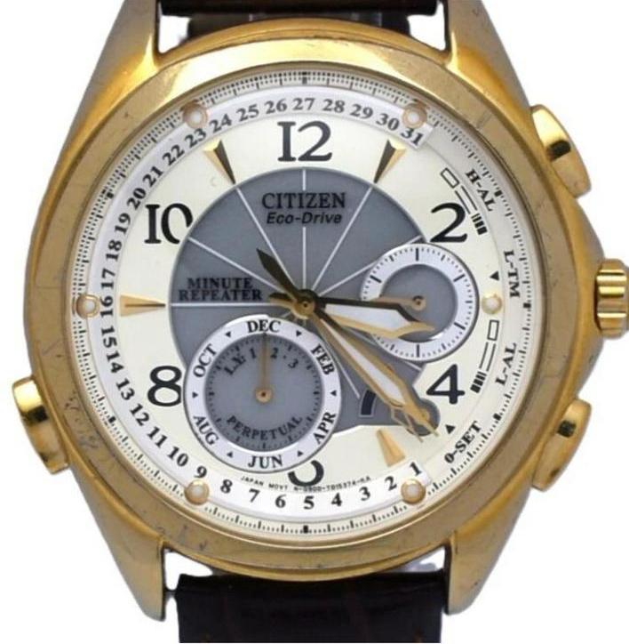 Citizen Calibre / ecodrive, Sieraden, Tassen en Uiterlijk, Horloges | Heren, Zo goed als nieuw, Polshorloge, Citizen, Overige materialen