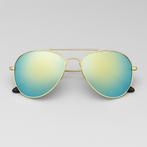 Partij Distressed pilotenzonnebrillen 2200-17, Overige merken, NHP International, Zonnebril, Blauw
