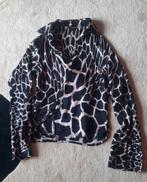 zijden blouse Roberto Cavalli, L, topstaat, Zwart, Maat 42/44 (L), Ophalen of Verzenden, Zo goed als nieuw