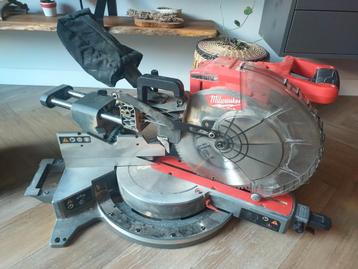 Milwaukee 18v fms305 onekey afkortzaag met trolley beschikbaar voor biedingen