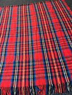 Geruite vintage deken, plaid, woondeken 140/133, Gebruikt, Etten-Leur, Djt@dejuistetoon.eu, Ophalen of Verzenden