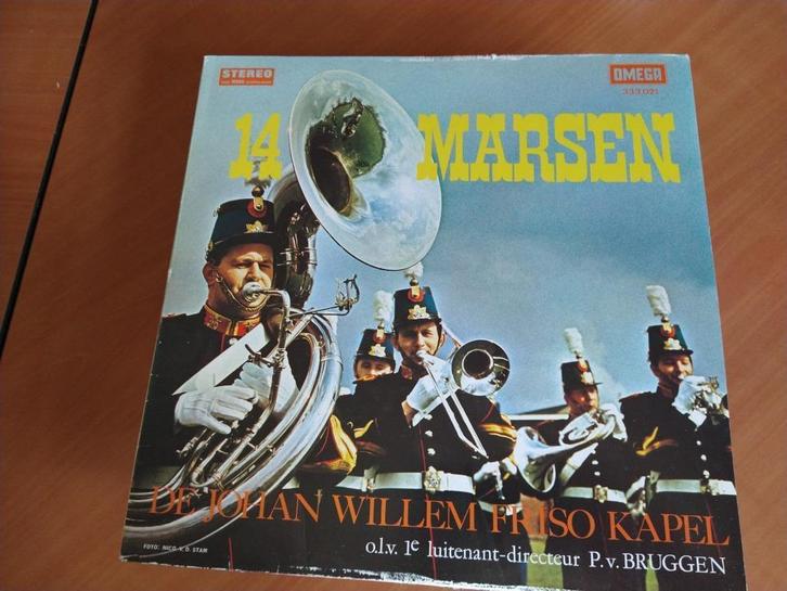 LP 14 marsen. De Johan Willem Friso Kapel, Cd's en Dvd's, Vinyl | Overige Vinyl, Gebruikt, 12 inch, Ophalen of Verzenden