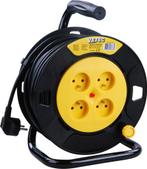 Vetec Kabelhaspel 50 meter 3G-1,5mm² nieuw, Ophalen of Verzenden, Nieuw