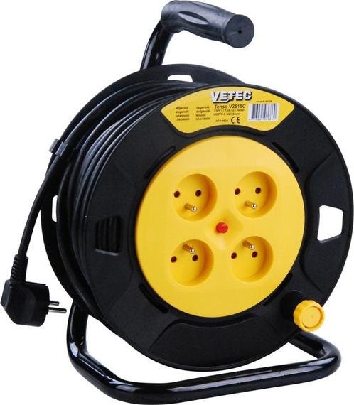Vetec Kabelhaspel 50 meter 3G-1,5mm² nieuw, Hobby en Vrije tijd, Overige Hobby en Vrije tijd, Nieuw, Ophalen of Verzenden